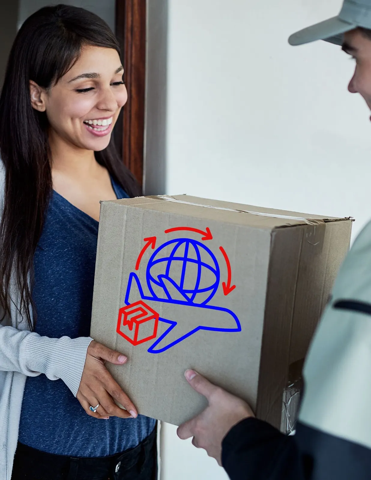 Mailbox Plus counter serving a customer in San Jose